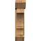Ekena Millwork Balboa Slat Rough Sawn Bracket w/ Offset Brace, Western Red Cedar, 8"W x 30"D x 34"H BKT0806X30X34BOA06RWR - alternate 3